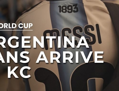 Argentina fans arrive in Kansas City