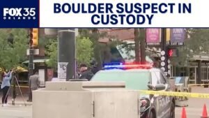 Boulder, Colorado attack suspect in custody