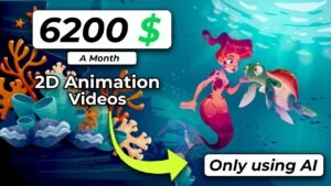Earn Money With AI By Creating Animation Video || AI Animation Youtub…
