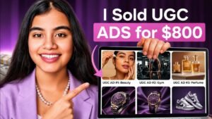 I Made $800 Creating AI UGC Ads — Full Workflow