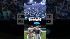 ABSOLUTE SCENES IN KANSAS CITY AS MESSI COMPLETES HIS HAT TRICK
