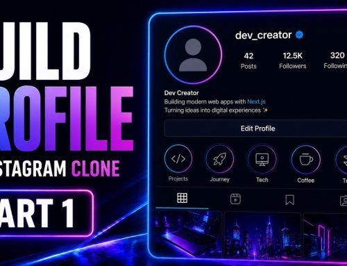Build an AI Instagram Clone with Next.js – Creating the Profile Page …