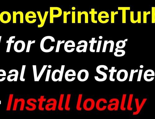 MoneyPrinterTurbo – Install AI Engine for Gluing Real Videos and Crea…