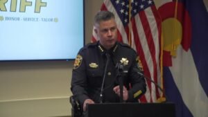 News conference: Douglas County Sheriff’s Office lambasts Gov. Polis commutation of Brandin Kreuzer