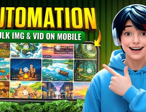Generate Bulk AI Images & Videos on Mobile for FREE (One Click Automa…