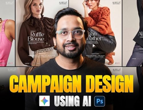 Creating Clothing Brand Campaign Using AI | Full Design Process