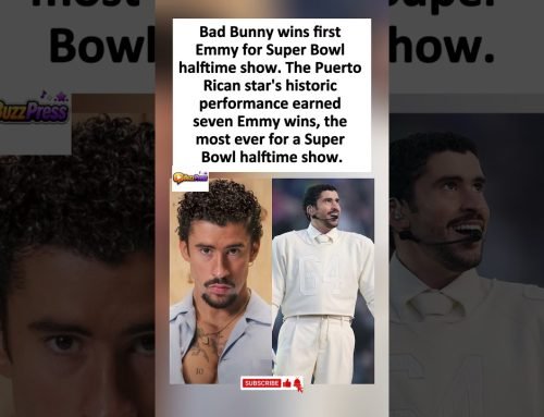 Bad Bunny is officially an Emmy winner.