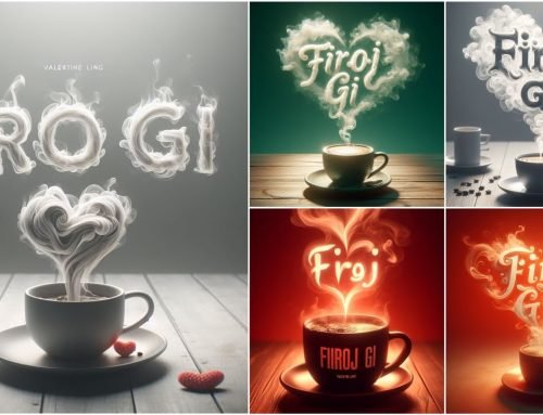 Creating Trending Smoke with name 3D AI Images for Instagram – Free T…