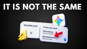 How to Switch to NANO BANANA PRO in Gemini AI When Creating Images