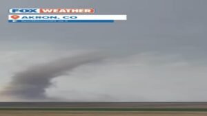 Landspout Tornado Spotted In Colorado