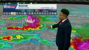 Tracking Storms: Alabama’s weather forecast brings a few storms overnight from Mississippi