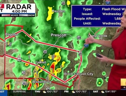 Flood Watch issued for parts of the Arizona as storms ramp up