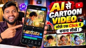 Mobile Se AI Cartoon Video Kaise Banaye ? how To Make Cartoon In Mobi…