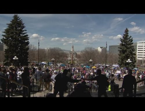 ‘No Kings’ protest draws thousands to Denver