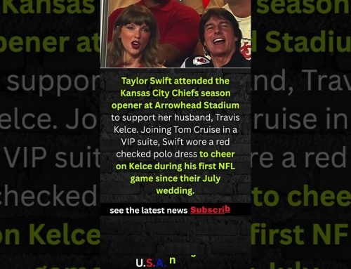 Taylor Swift & Tom Cruise Spot at Chiefs Game #shorts #USA #NEWS