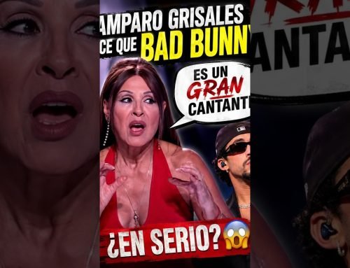Amparo Grisales dijo en Yo me llamo que Bad Bunny es un Gran cantante #badbunny #yomellamo