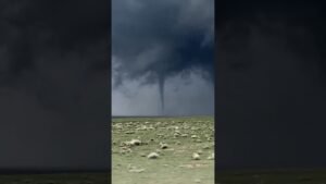 Driving beside a tornado in Colorado that was part of a localized tornado family mini-outbreak!