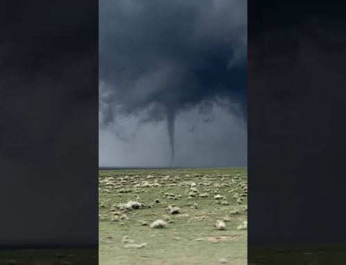 Driving beside a tornado in Colorado that was part of a localized tornado family mini-outbreak!
