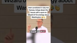 Ruby-red Kansas cheering a Dem…  👀🌪️ #news #politics #politicalnews #usa #fdt
