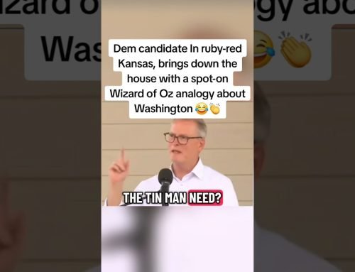 Ruby-red Kansas cheering a Dem…  👀🌪️ #news #politics #politicalnews #usa #fdt
