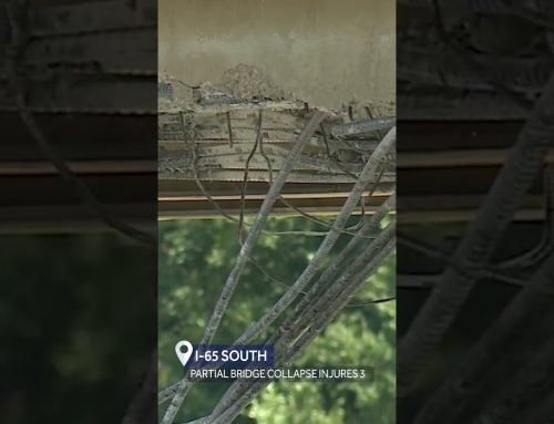 3 injured in Alabama interstate partial bridge collapse