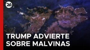 🇦🇷 MALVINAS | Trump advierte que un conflicto entre Argentina y Reino Unido sería un desastre