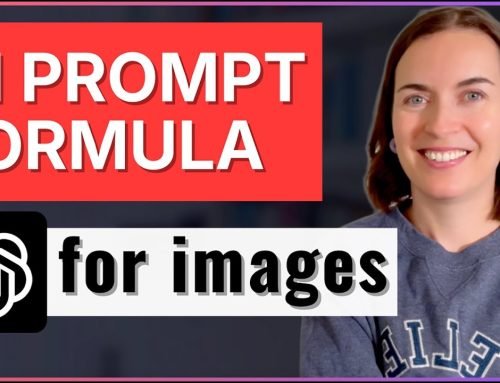 ChatGPT Image Prompt Formula for Generating Great AI images (beginner…