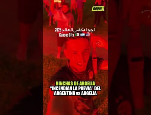 HINCHAS DE ARGELIA DESATAN LOCURA EN KANSAS CITY EN LA PREVIA del ARGENTINA VS ARGELIA | Depor