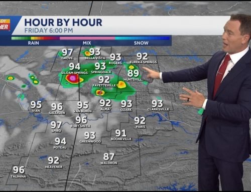 Nasty heat – but also rain chances in Arkansas