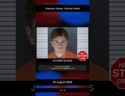 Shawnee, Kansas Booking Records – 30 August 2026