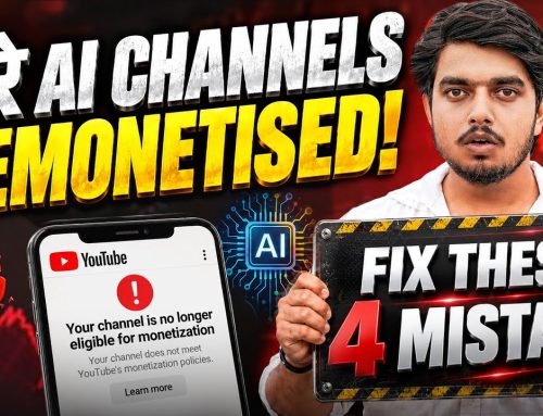 YouTube पर AI Channels बंद? YouTube की ये 4 गलतियाँ मत करना AI Ge…