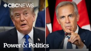 Trump posts insulting memes while Carney hits back with retaliatory tariffs | Power & Politics