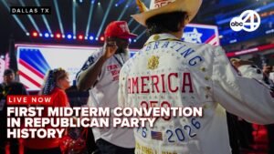 LIVE NOW: President Trump’s 2026 Republican Midterm Convention