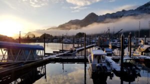 Pelican finally gets supplies after going a month without ferries or…