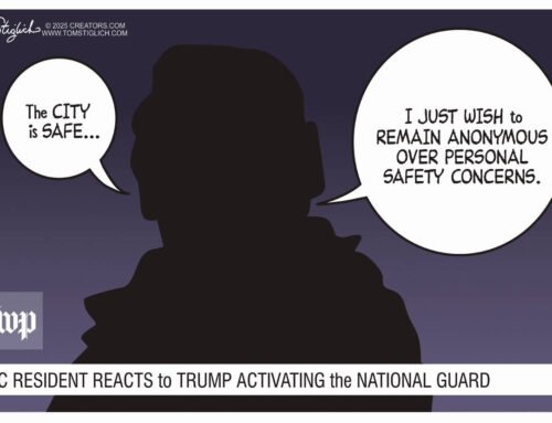 CARTOONS: How D.C. residents feel about the National Guard in their city