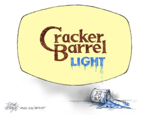 CARTOONS: Cracker Barrel cracks