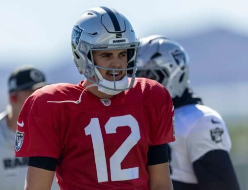 Raiders’ Aidan O’Connell returns to practice after recovering from broken wrist | Raiders News
