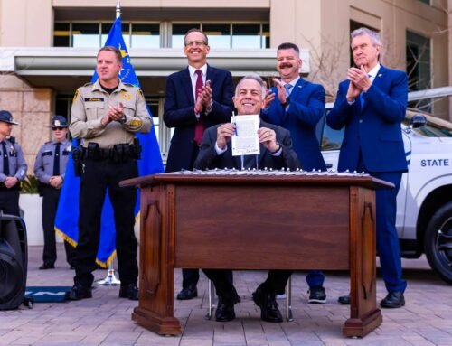 Nevada Gov. Joe Lombardo hosted a signing ceremony for expansive crime bill passed during special session | Local Nevada