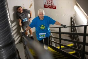 Scale The Strat: 82-year-old woman climbs Las Vegas tower for charity | The Strip