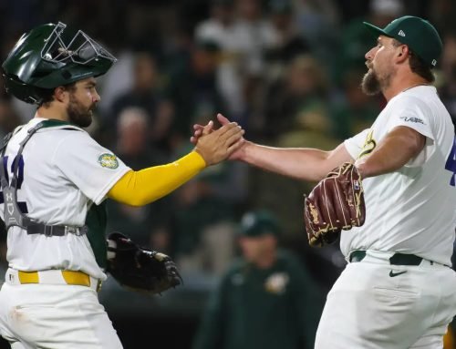 Athletics lead AL West for 1st time since 2021 after beating Texas Rangers | Athletics