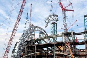 Athletics’ Las Vegas ballpark progress continues with truss installation | Athletics
