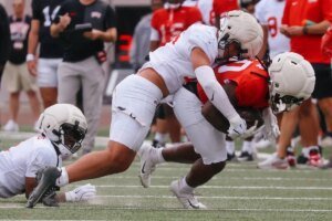 UNLV linebacker room undergoes makeover with new faces, familiar leader ahead of 2026 season | UNLV Football | Sports