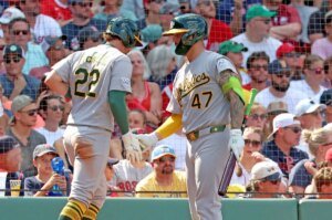 Athletics beat Boston Red Sox 4-3, win 1st series since mid-June | Athletics