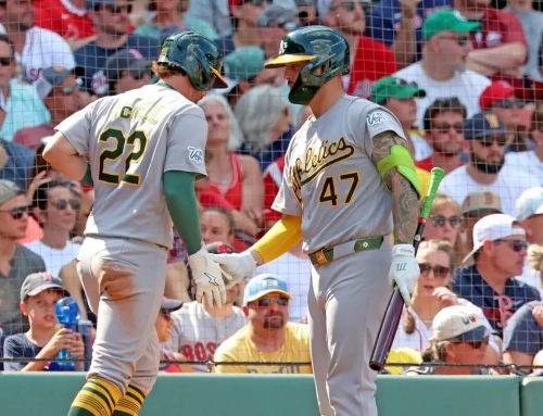 Athletics beat Boston Red Sox 4-3, win 1st series since mid-June | Athletics