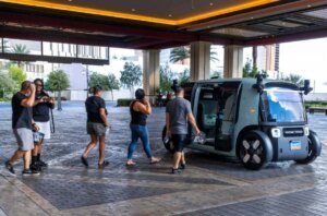 Zoox CEO backs federal calls for robotaxi rules after Las Vegas fire incident | Traffic