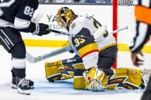 Vegas Golden Knights get first look at Adin Hill in preseason opener | Golden Knights