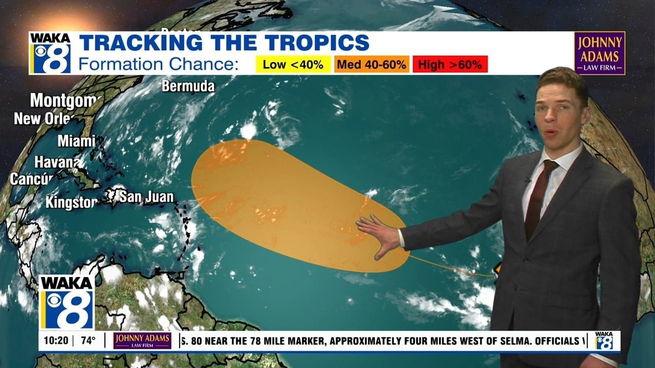 Mainly dry with warm days and mild nights Sunday into next week - WAK...