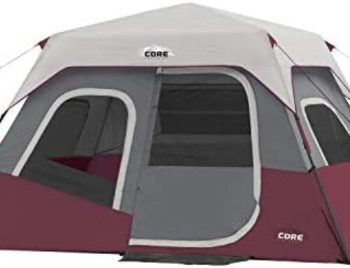CORE 6 Person Instant Cabin Tent | Portable Large Pop Up Tent with Ea…