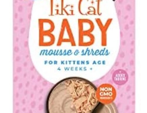 Tiki Cat Baby Mousse & Shreds Wet Cat Food for Kittens, Chicken, Salm…
