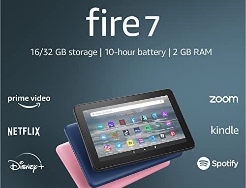 All-new Fire 7 tablet, 7” display, 16 GB, 30% faster processor, desig…